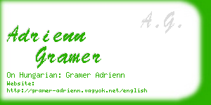 adrienn gramer business card